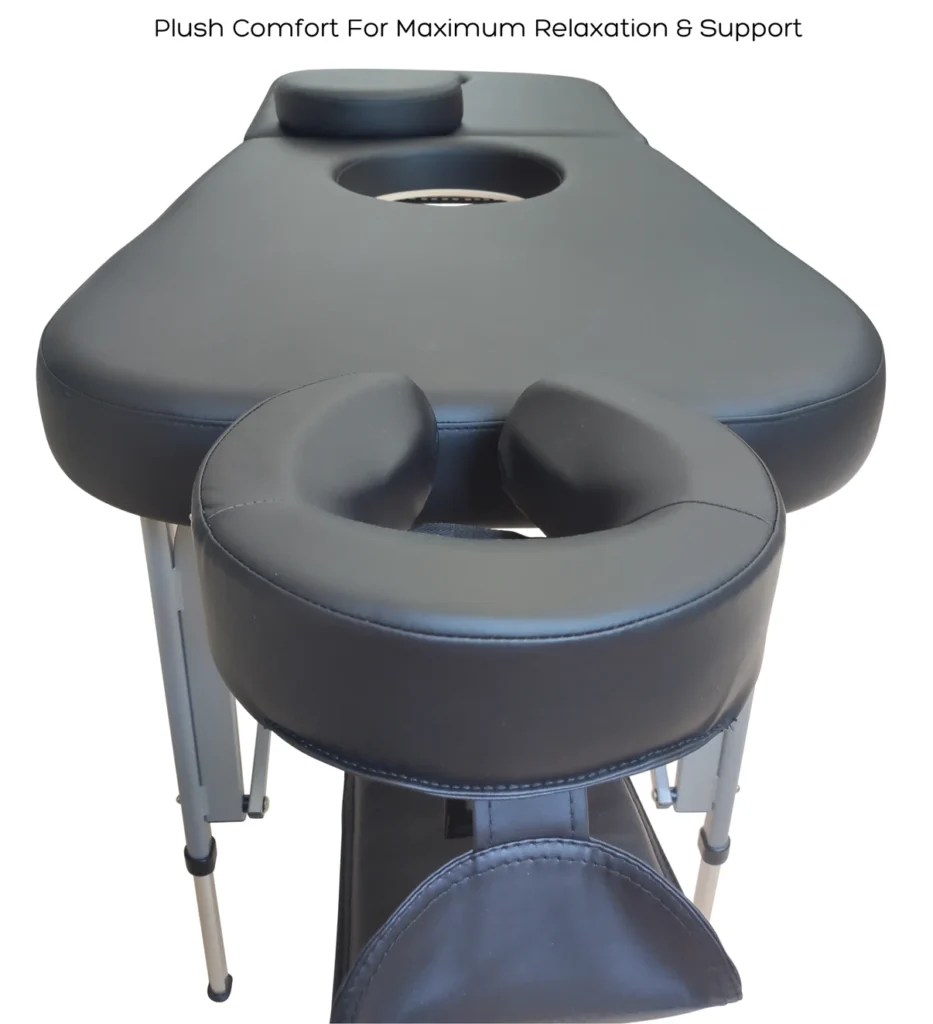Portable Milking Massage Table with Glory Hole